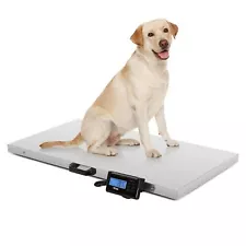 Heavy Duty 1100Lbs x 0.2Lbs Digital Livestock Scale Pet Sheep Stainless Steel