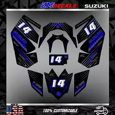 LTR 450 Graphics Kit For Suzuki LTR450 LT 450R Quad ATV 4 Wheeler Decals Deco