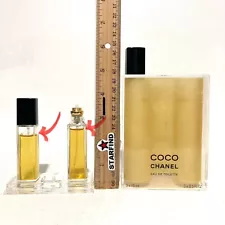 CHANEL COCO Eau de Toilette Purse Spray with 2 Refills 15 ml 0.5 oz READ⭐️SEE