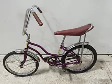 Keno Japan Sparkle Banana Seat Muscle Bicycle Bike Vintage VTG