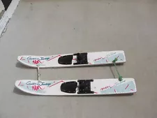 Vintage Cut N' Jump Jr. Pro Starter Pair Kids Water Skis 45"