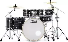 Pearl Export EXX722C778 7-piece Drum Set with Hardware and Cymbals - Silver