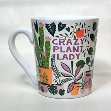 World Market Crazy Plant Lady Mug Houseplants Jumbo Coffee Cup Monstera 20 fl oz