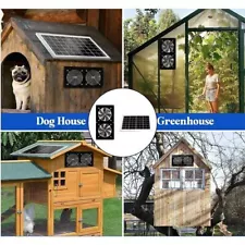 Outdoor Structures Dual Exhaust Fan Chicken Coop Fan Easy Installation