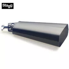 Stagg CB305BK 5-1/2" Rock Cowbell For Drum Set with Screw - Black