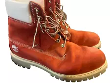 Timberland Naughty or Nice Limited edition red suede leather boots- 10.5 US