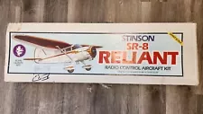 Vintage Royal Stinson SR-8 Reliant R/C Aircraft Kit Giant Scale 1/6 Unbuilt!!