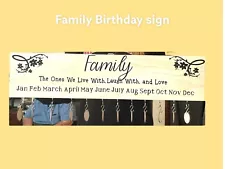 family birthday board