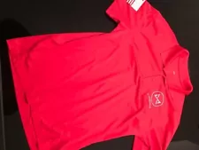 X Products RED polo shirt, large SHOT SHOW only not for sale