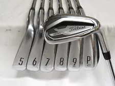 Used Titleist T300 Iron Set 5-PW, 48 AMT Red R300 Regular Flex Steel Shafts 5-gw