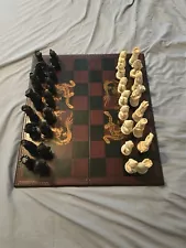 antique chinese chess set