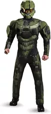 Halo Master Chief Jumpsuit Deluxe Adult Costume XX-Large 50-52