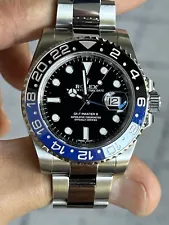 Rolex GMT-Master II 116710BLNR "batman" Oyster Bracelet MINT box/Papers