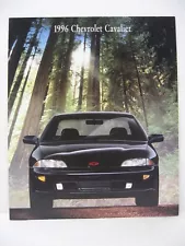 1996 Chevrolet Cavalier LS Z24 Car Dealer Sales Brochure Catalog