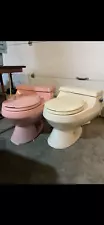 Kohler Vintage Raspberry Pink Toilet in great condition.