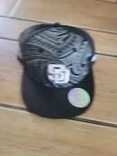 San Diego Padres Pacific Islander Themed Hat for game on 9/05/2024