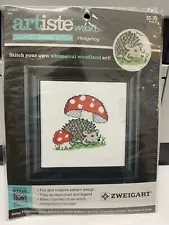 Artiste Mini Counted Cross Stitch Kit - Hedgehog - Unopened