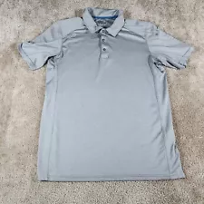 511 Shirt Medium Grey Tactical Series Polyester Polo Shoulder Pockets Gray #182