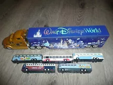 Disney 50th Anniversary Peterbilt 387 Hauler Semi Truck + Transportation Buses