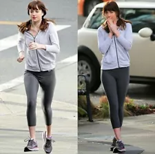 ASO Anastasia Steele James Perse Zip Front Hoodie in Fifty Shades of Grey