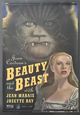 1946 BEAUTY AND THE BEAST Original 2002 JANUS RERELEASE Poster 27X39 S/S COCTEAU