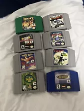 n64 games authentic lot