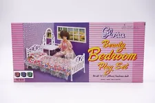 Gloria Beauty Bedroom Play Set (9314) For Doll House Furniture