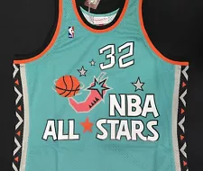 Shaquille O’Neal Shaq 1996 NBA All Star Game Mitchell & Ness Jersey Mens XL New