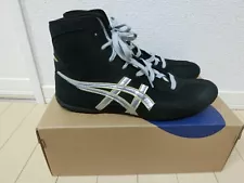 ASICS Wrestling Shoes EX-EO 1083A001 Black/Silver/Gold TWR900 2023 SHOES