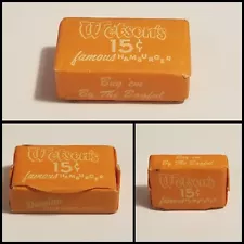 1960's Wetson's Hamburgers Sugar Cube Unused