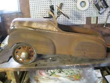 1930s early 40s steelcraft pedal car for restore