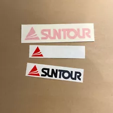 3x Suntour Stickers Decal Hutch Haro Kuwahara Torker JMC GT Bike BMX Shimano SR