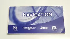 JEEP DODGE CHRYSLER NAVIGATION SYSTEM OWNERS MANUAL USER'S GUIDE BOOK