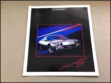 1984 Chevrolet Camaro 16-page Original Sales Brochure Catalog - Z28