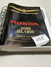 2006 Honda GL1800 GoldWing Service Repair Manual **does not include ETM**