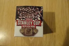 NJ DEVILS 2003 STANLEY CUP REPLICA RING NEW