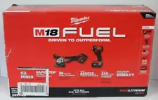 NEW - Milwaukee 2991-22 M18 Fuel 18V 2-Tool Impact Wrench & Grinder Combo Kit