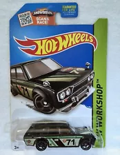 Hot Wheels 71 Datsun Blueburd 510 Wagon Kmart Exclusive Black #202 for sale