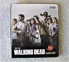 2011 Walking Dead Season 1 Binder M18 Mini Master Set Sell Sheet and Promo Ads