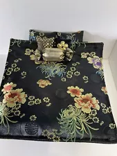 BLACK AND GOLD BROCADE Double Bed For Monster High, Barbie, And Bratz Dolls