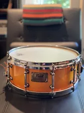 PEARL MASTERS SERIES SYMPHONIC CUSTOM - Snare Drum 14x6.5 Antique SUNBURST +Case