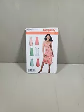 Sewing Pattern Simplicity 4994 UNCUT Summer Dresses, Wms Sz 4-10