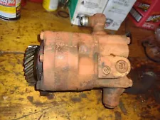 Massey Harris 22 tractor Live hydraulic pump assembly w/ gear MH HYDRAULICS 81