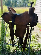 Circle Y Ranch/Roping/Trail 15” western Saddle