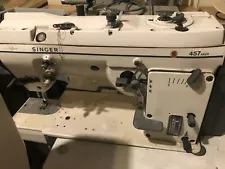 Used Singer 457AX20 Zig Zag Industrial Sewing Machine