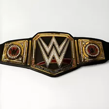 WWE Wrestling Championship 2014 Logo Commemorative Title Belt Discontinued OOP