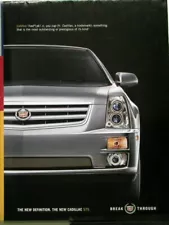 2004 2005 Cadillac STS & Deville SRX CTS Escalade Sales Folder Brochure Original