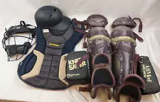 Youth Catcher's Gear: Mask, Chest Protector, Shin Guards 9 - 12 Rawlings ProTeam