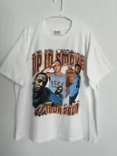 Vintage Rap Tee Up In Smoke 2000 Tour T-shirt. Eminem Dre Snooo Ice Cube