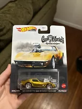 Hot Wheels 1:64 Gas Monkey 68 Corvette Die Cast Vehicle - DMC55957F